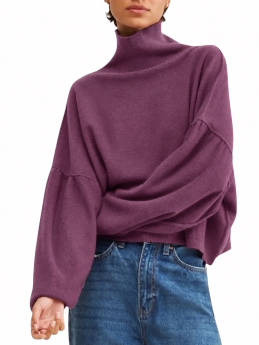 Free People So Low So High Cashmere Sweater